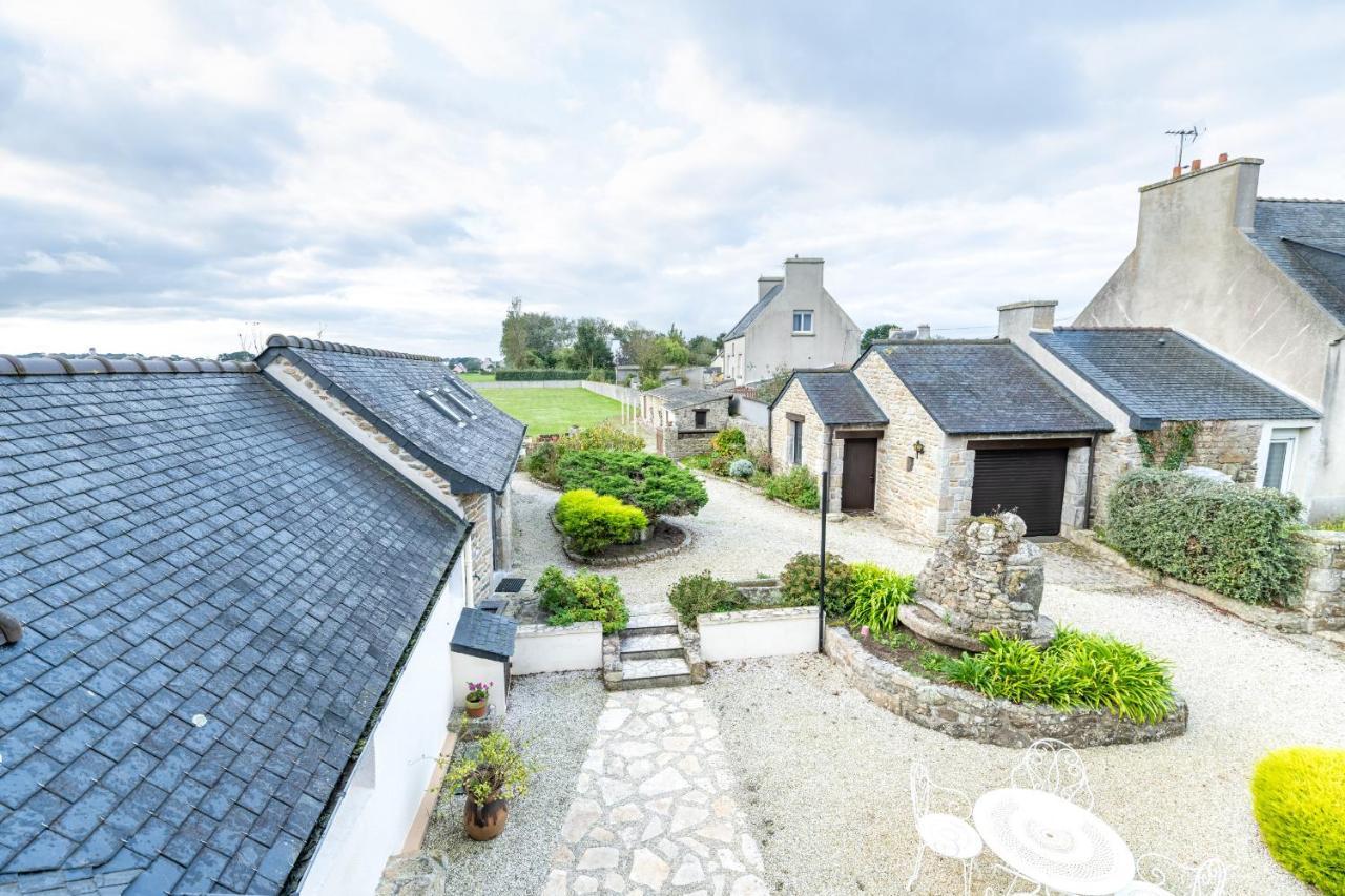 Ty Melen - Charmante Maison Bretonne Proche Mer プルゲルノー エクステリア 写真
