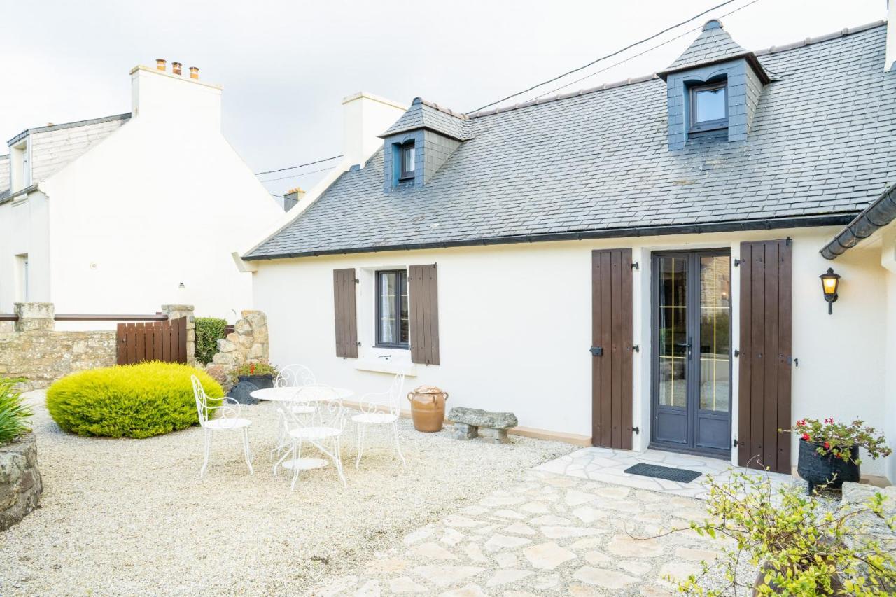 Ty Melen - Charmante Maison Bretonne Proche Mer プルゲルノー エクステリア 写真